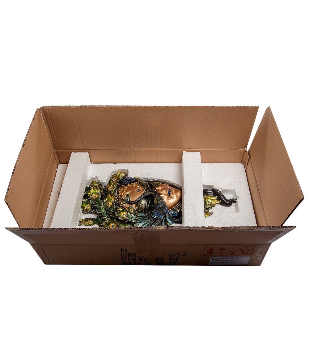 WS-311 Венецианская маска «Павлин» бол.