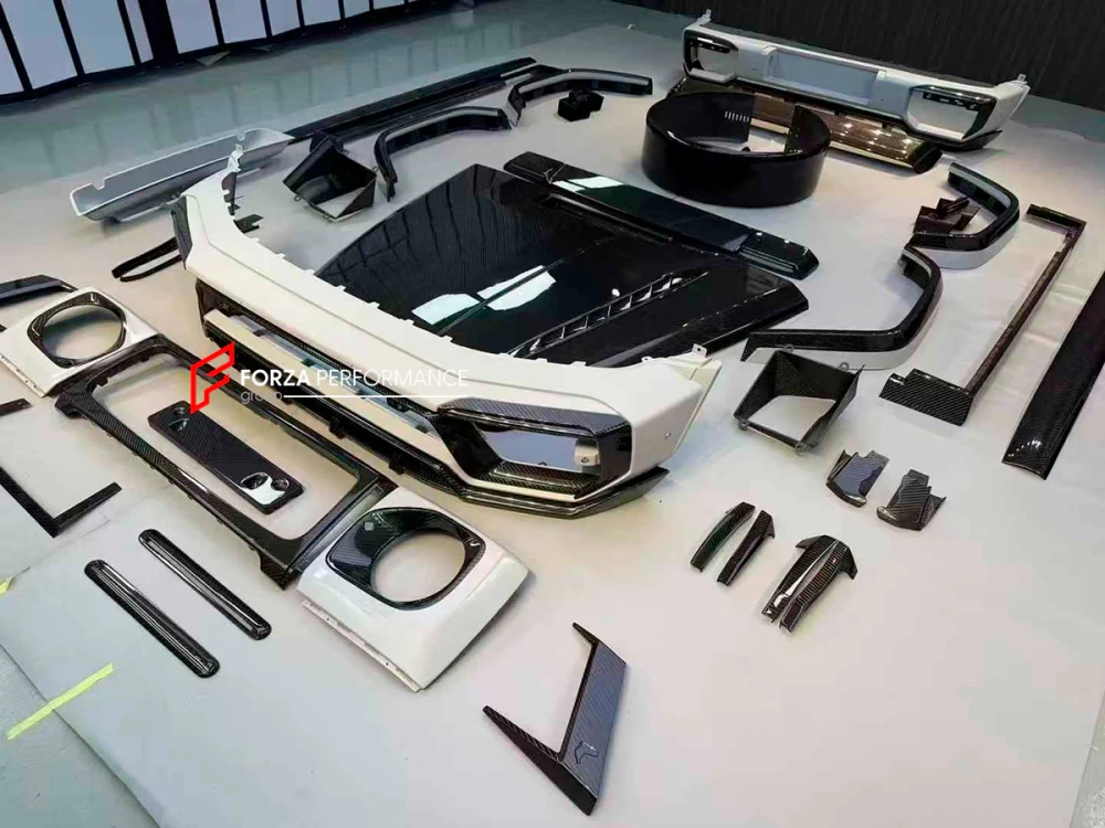 Карбоновый обвес для Mercedes-Benz G-Class W464/W463A 2018-2023 Мерседес Гелик гелентваген