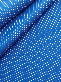 Ткань бязь плательная, рис. "Горох 2 мм", ширина 150 см, арт. 082