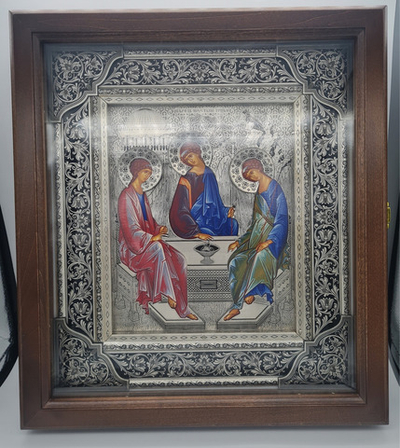 Икона аналойная 31*35 Троица (Рублева) (КовБ) 10642174