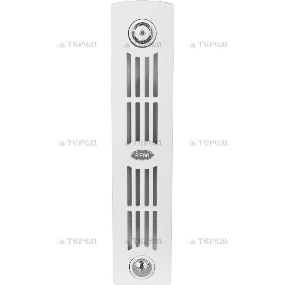 RIFAR  SUPReMO VENTIL 350 SVL 14 секций радиатор биметаллический нижнее левое подключение (белый RAL 9016)