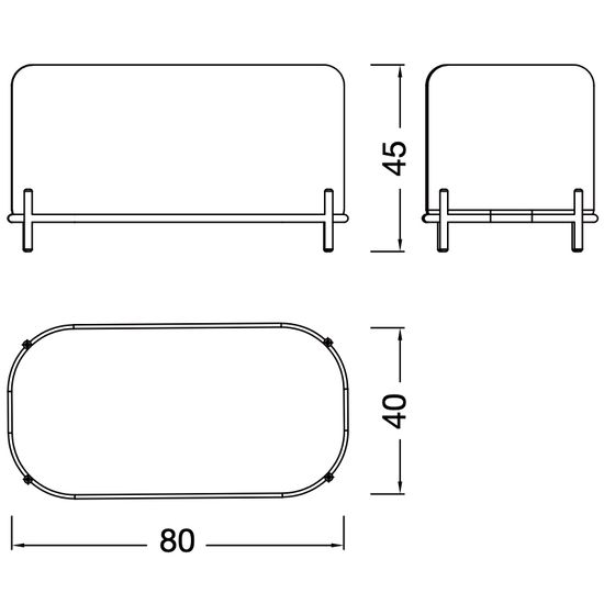Пуф Pawai 80 см желтый