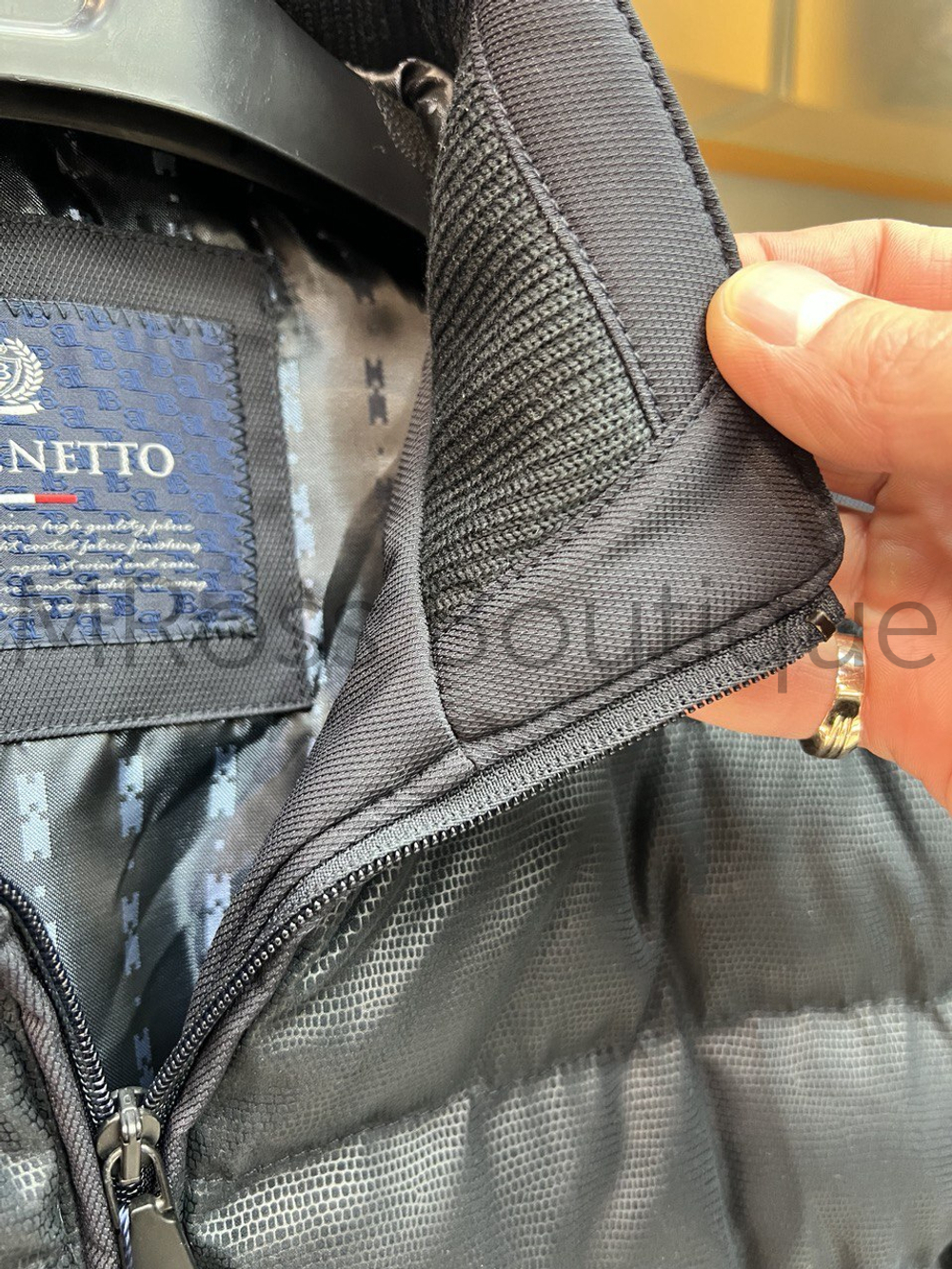 Мужская демисезонная комбинированная куртка Tio Benetto