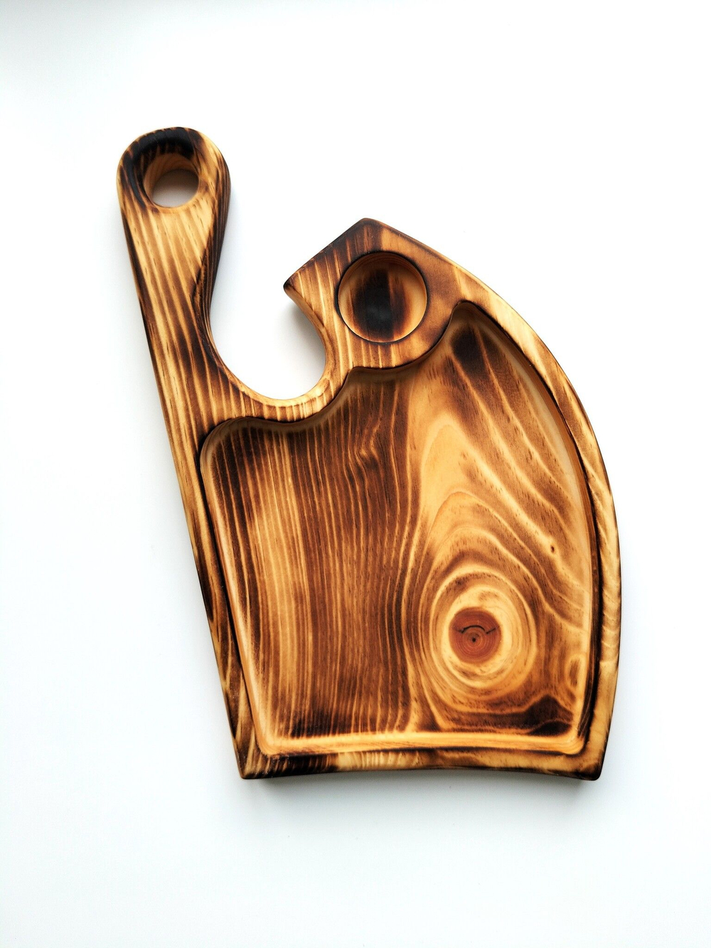 Доска деревянная для подачи сервировочная