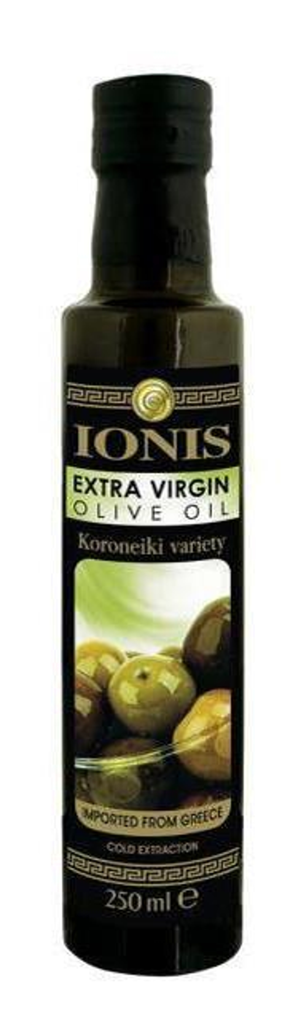 Оливковое масло греческое IONIS Extra Virgin Koroneiki Variety 250 мл Греция