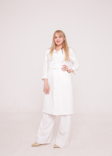 Халат женский (белый)
