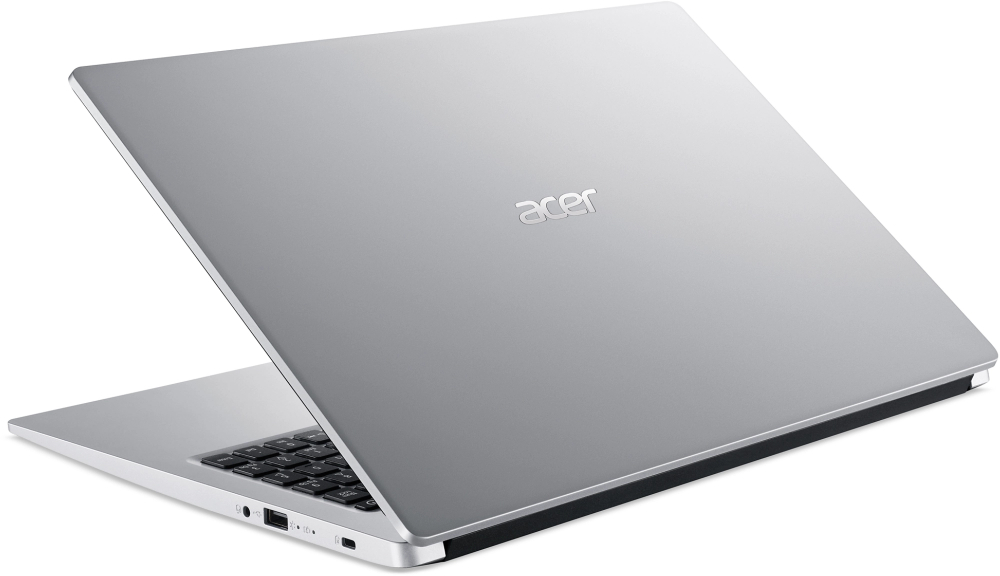 Ноутбук 15,6" Acer Aspire 3 A315-43-R8QD AMD Ryzen 5 5500U/8Gb/256Gb SSD/15.6" FullHD/DOS (NX.K7UEX.012) Серебристый