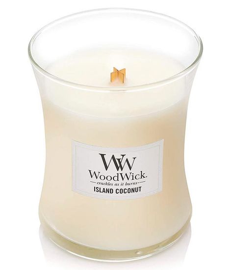 Кокосовый остров, ароматическая свеча, WoodWick