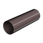 ТН ОПТИМА 120/80 труба, темно-коричневый (3м)