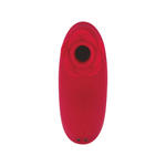 Вакуумный стимулятор клитора с рабочей частью в форме бутона (Цвет: красный)