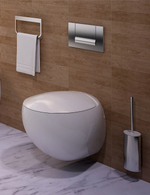 Унитаз подвесной Sanita Luxe Ringo с быстросъемным сидением микролифт (WC.WH/Ringo/DM/WHT.G/S1)