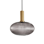 Pendant design lamp Iris C  (Grey)