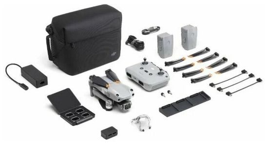Квадрокоптер DJI Air 2S Fly More Combo, серый