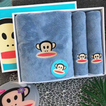 Подарочный набор полотенец из кораллового флиса Paul Frank (Blue)