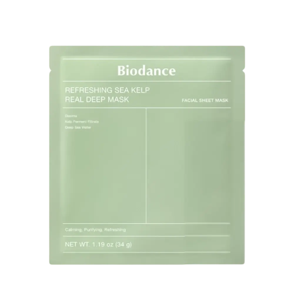 Biodance Refreshing Sea Kelp Real Deep Mask Oсвежающая гидрогелевая маска