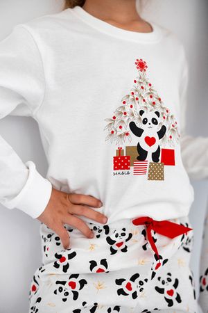 Детская пижама для девочек Panda Kids Sensis