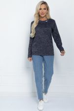 Джемпер Сатина (темно-синий) Б11495 LT Collection