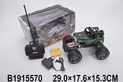 Машинка на р/у "Монстр-трак 5" 29см, на бат. (арт. 1915570)