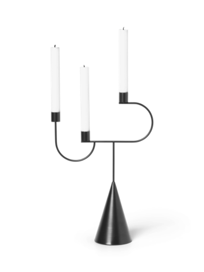 Подсвечник Ferm Living Avant Candelabra-Black