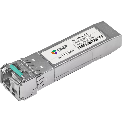 Оптический трансивер SNR SFP+ 10G WDM 3 км (Tx 1270 нм / Rx 1330 нм) (SNR-SFP+W37-3)