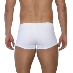 Мужские плавки белые Clever PARADISE SWIMSUIT BOXER 125901