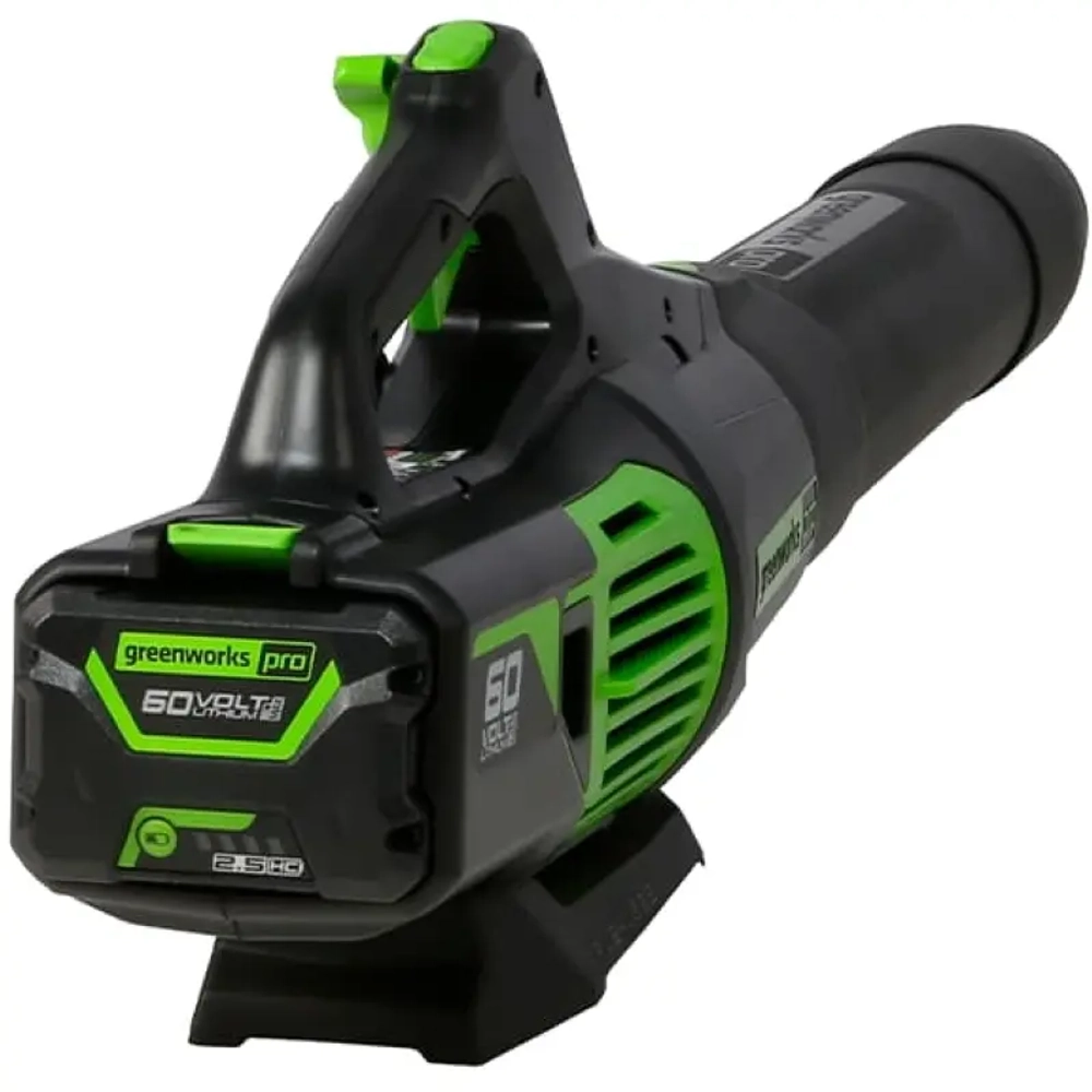 Greenworks GD60ABK4 60В воздуходувка аккумуляторная (1 x 4 Ач, ЗУ) 58 м/с 2405607UB