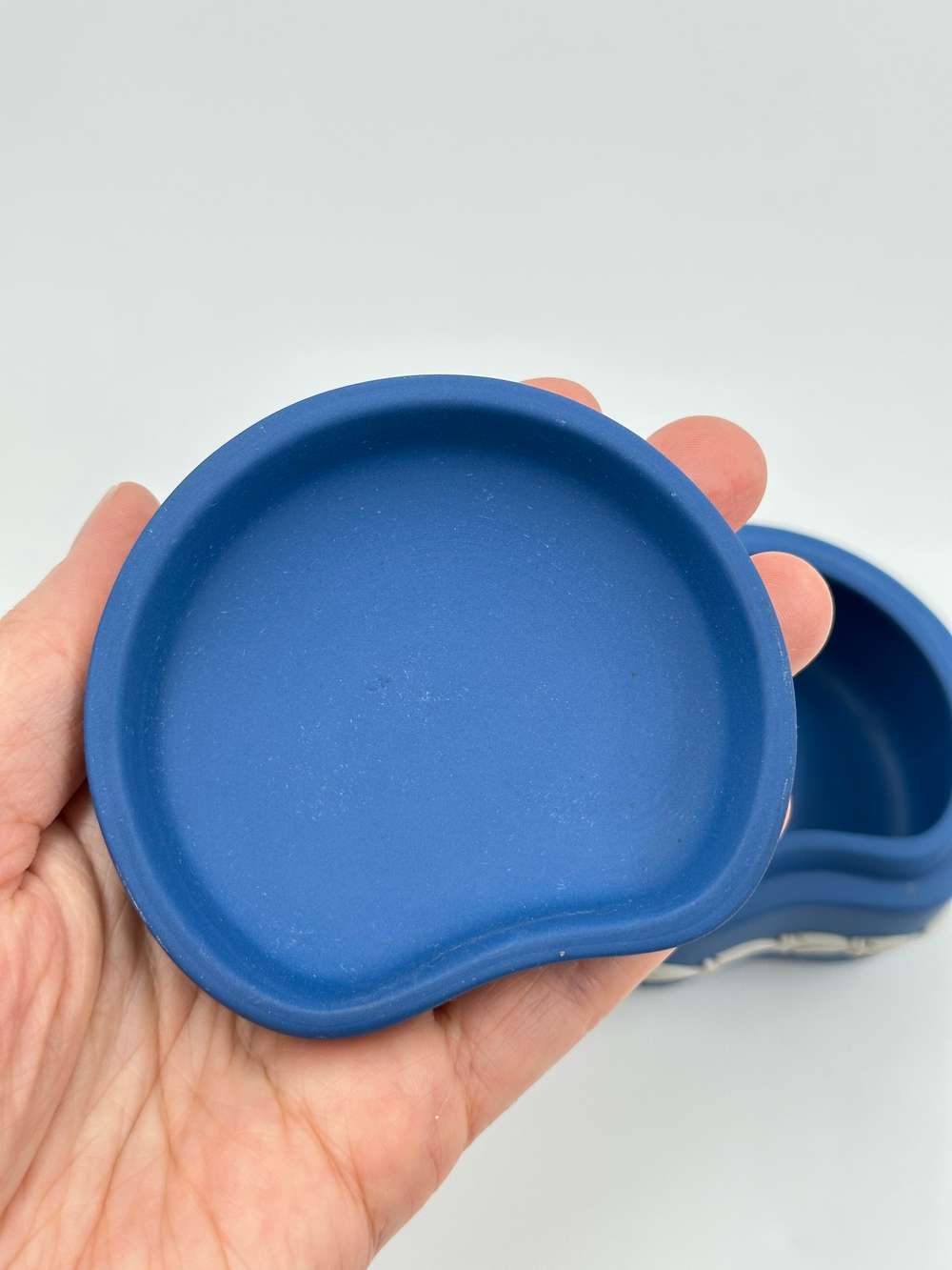 Шкатулка синяя Wedgwood