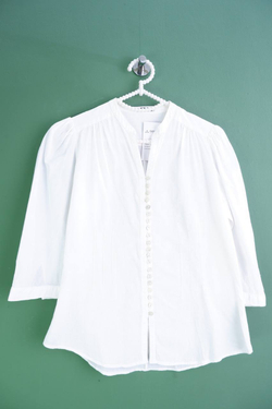 Блузка Sisley хлопковая, визуально на 44 размер