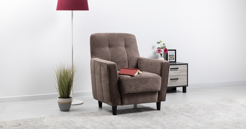 Арно Кресло для отдыха (Арт. ТК 564 Лаки 06 (коричневый перламутр)