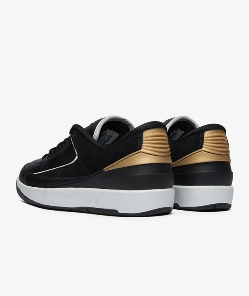 Jordan | Women's Air  2 Retro Low "Black Metallic Gold"