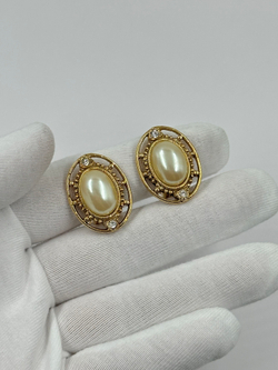 Клипсы с «жемчугом» 1928