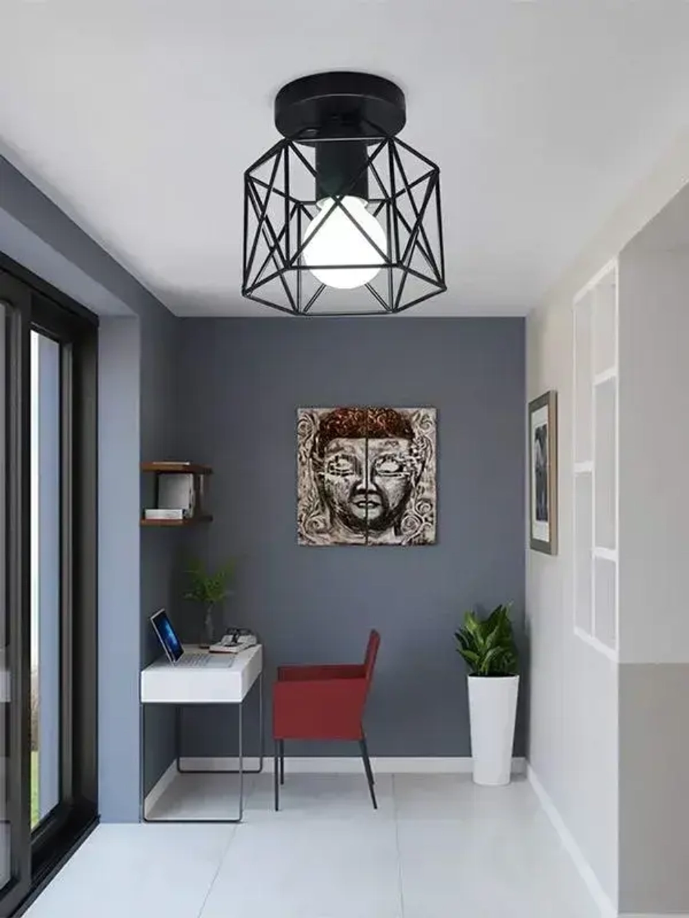 MONOBIN Потолочный светильник 1*60 вт E27