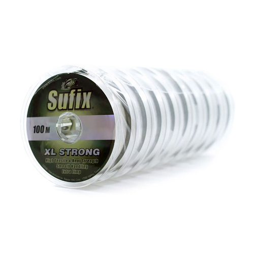 Леска SUFIX XL Strong x10 прозрачная 100 м 0.25 мм 5,4 кг