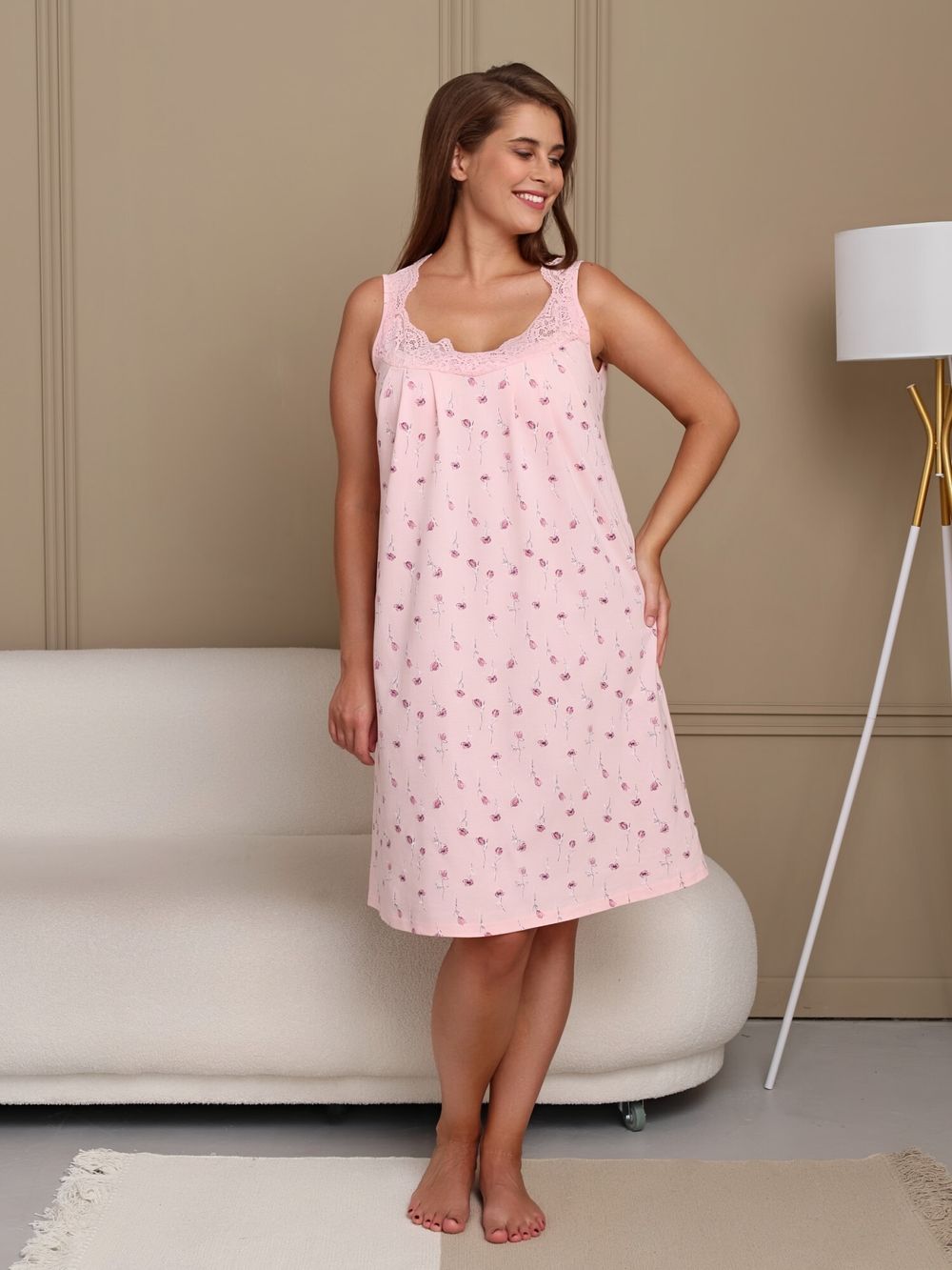 Ночная сорочка Австерия Виотекс РОЗОВЫЙ