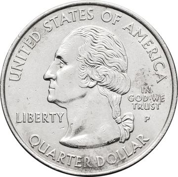 25 центов (1/4 доллара, квотер) 2005 США «Штат Калифорния» (P)