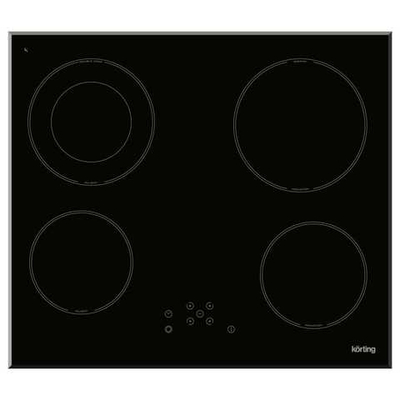 Индукционная/электрическая варочная панель Korting HI 62022 B