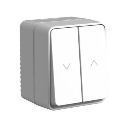 Выключатель для жалюзи 2-кл. ОП AtlasDesign PROFI 10А IP54 сер. SE ATN543019