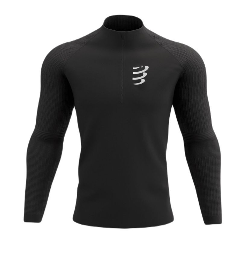 Теннисная футболка Hurricane Windproof Seamless HZ Top - Black
