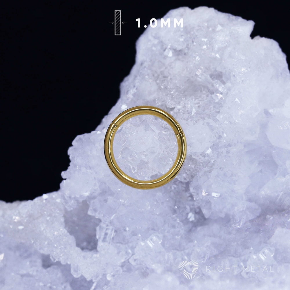 Кликер Classic PVD Yellow 1.0мм