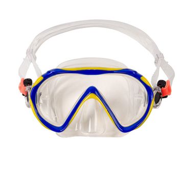 Маска детская Scorpena Tahiti Junior сине-желтая