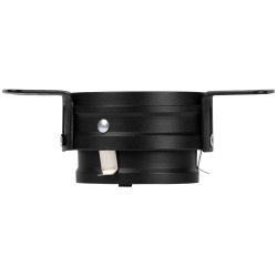 Светильник встраиваемый алюминиевый ЭРА KL99 BK безрамочный под штукатурку под лампу MR16 GU5.3 черный | Алюминиевые встраиваемые светильники