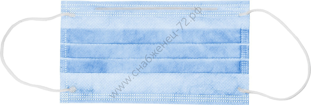 ЗУБР 5 шт., защитная трехслойная гигиеническая, техническая маска, Профессионал (11107-H5)