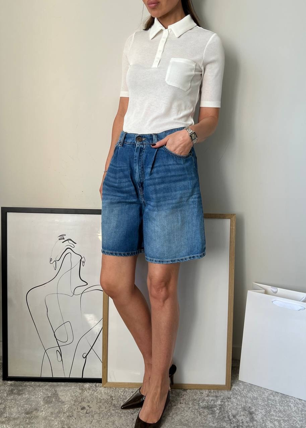 Джинсовые шорты Weekend Max Mara, S
