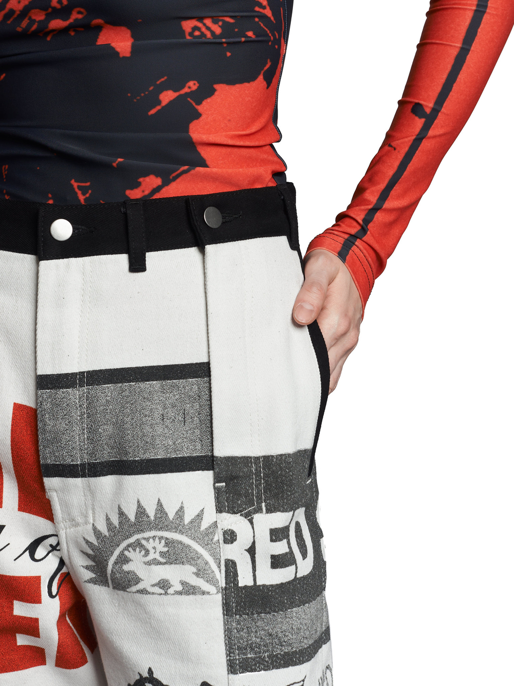 Джинсы W Red September