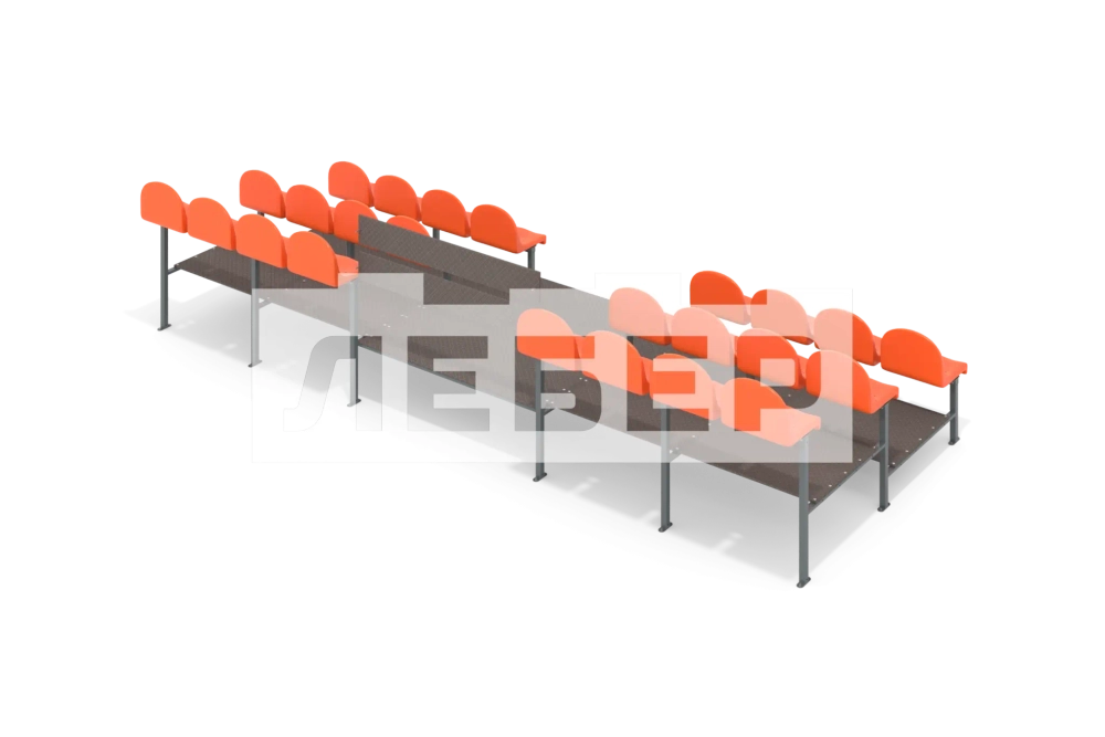 Трибуна на 24 места с проходом