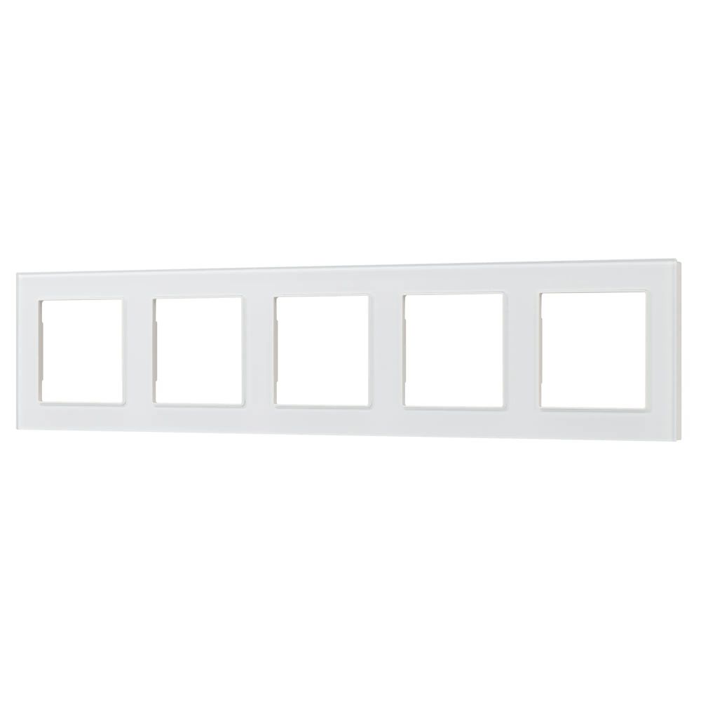 Рамка стеклянная FRM-GLARE-GS-5-WH (Arlight, -) 043805