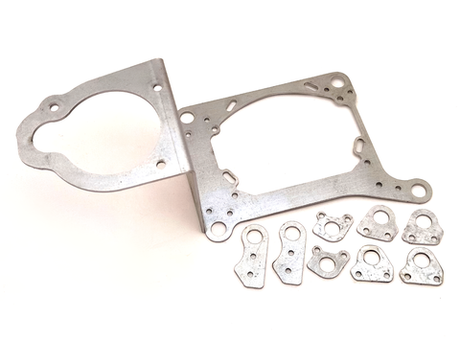 Hyundai Santa FE III (2012-2016) переходные рамки для замены линз, рама ближнего и дальнего (комплект, 2шт)