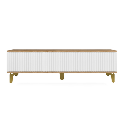 Тумба под телевизор на ножках ROYAL 5031 эко (Дуб Кантри-Золото)