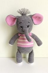 Yumşaq oyuncaq Fil balası TXQ-861