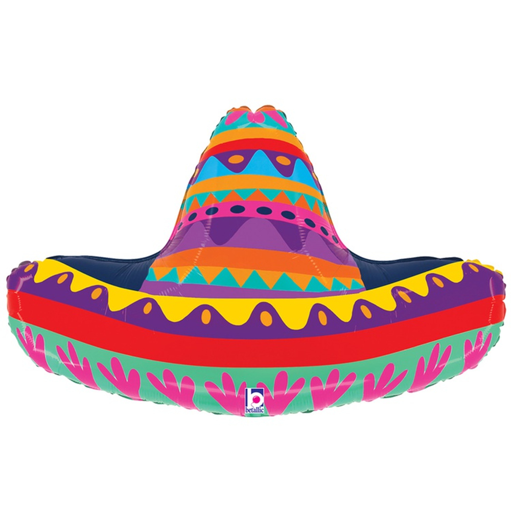 Шар Фольгированный Сомбреро (Ассорти)